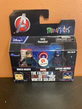 Load image into Gallery viewer, Marvel Avengers MiniMates Winter Soldier &amp; Captain America New In Package
