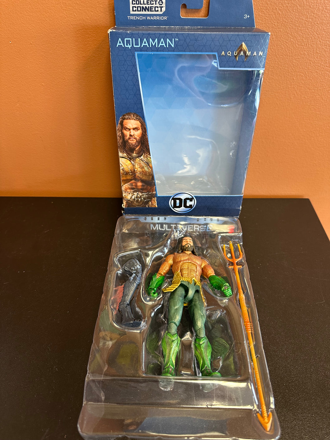 DC MULTIVERSE AQUAMAN BAF TRENCH WARRIOR PREOWNED