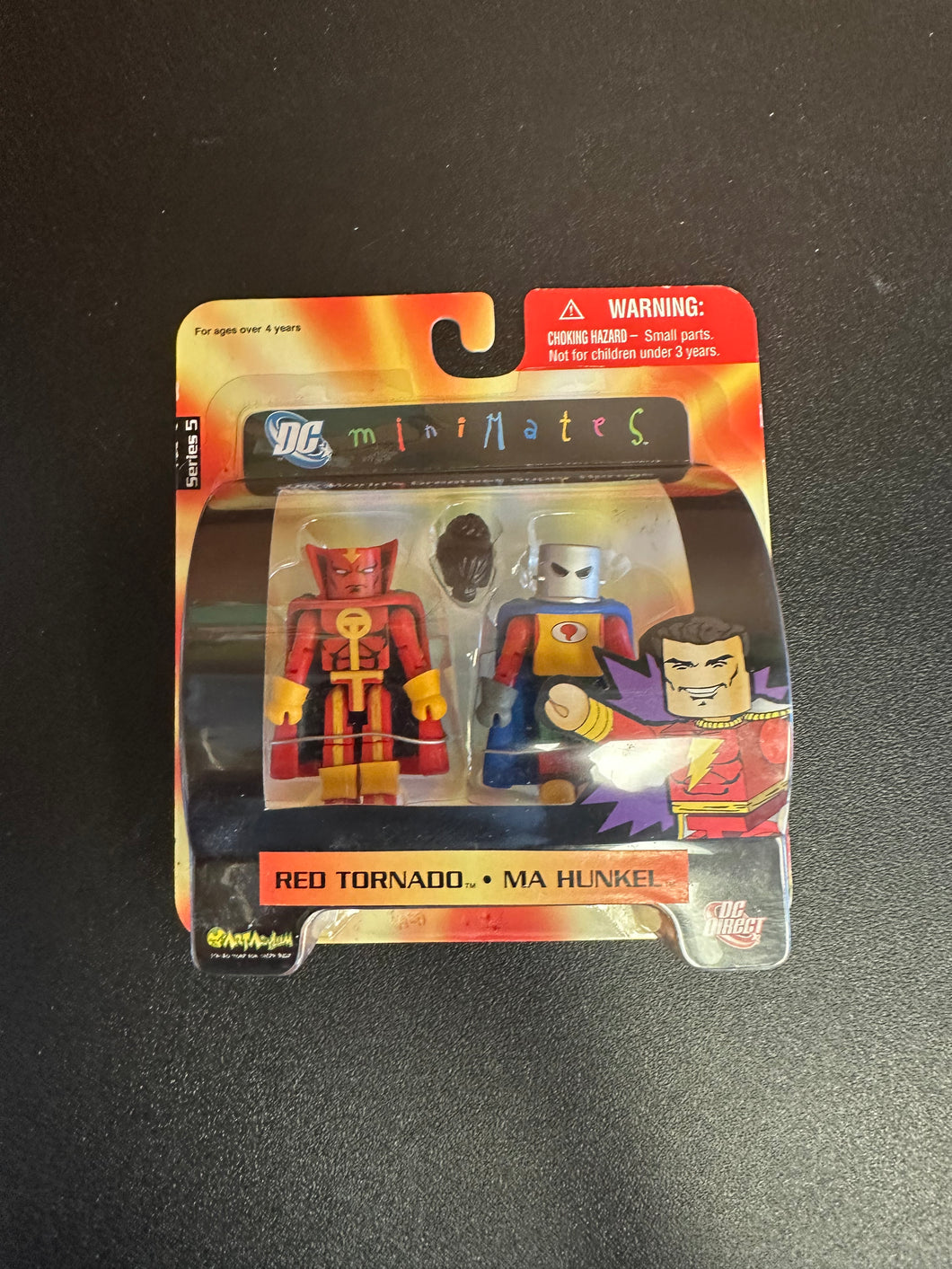 DC MINIMATES RED TORNADO & MA HUNKEL