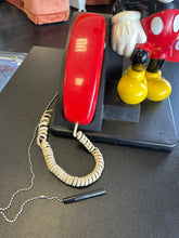 Load image into Gallery viewer, Mickey Mouse Leaning Corded Telephone Preowned Untested
