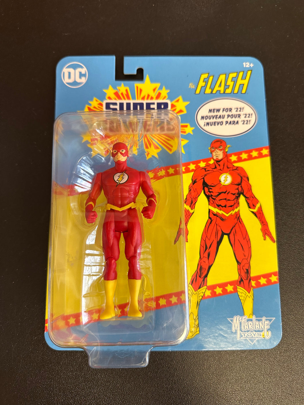 McFarlane Toys DC Super Powers The Flash Retro ‘22 5” Figure
