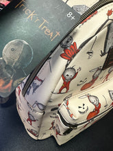 Load image into Gallery viewer, LOUNGEFLY TRICK ‘R TREAT SAM ALL OVER PRINT MINI BACKPACK
