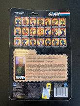 Load image into Gallery viewer, SUPER 7 ReAction Figure G.I.JOE Roadblock Heavy Machine Gunner
