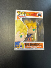 Load image into Gallery viewer, FUNKO POP DRAGONBALL Z SUPER SAIYAN GOKU FIRST APPEARANCE 860
