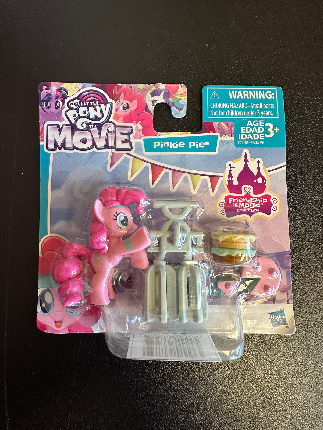 Hasbro My Little Pony The Movie Friendship is Magic Pinkie Pie Card Damage