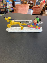 Load image into Gallery viewer, DEPARTMENT 56 Mickey’s Merry Christmas Village Mickey Catching Some Air
