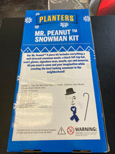 Load image into Gallery viewer, Planters Mr.Peanut Snowman Kit New In Box
