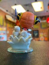 Load image into Gallery viewer, MegaHouse Gintama Petit Chara Land Kagura &amp; Sadaharu Riding On A Cloud Mini Figure
