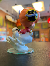 Load image into Gallery viewer, MegaHouse Gintama Petit Chara Land Kagura &amp; Sadaharu Riding On A Cloud Mini Figure
