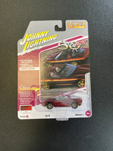 Load image into Gallery viewer, JOHNNY LIGHTNING 2003 Chevy Corvette 50th Anniv. Red LE Classic Gold Collection Vers. B
