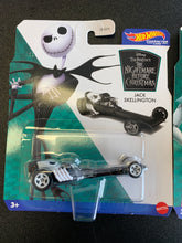 Load image into Gallery viewer, HOT WHEELS Character Cars The Nightmare Before Christmas Set Of 2 Cars
