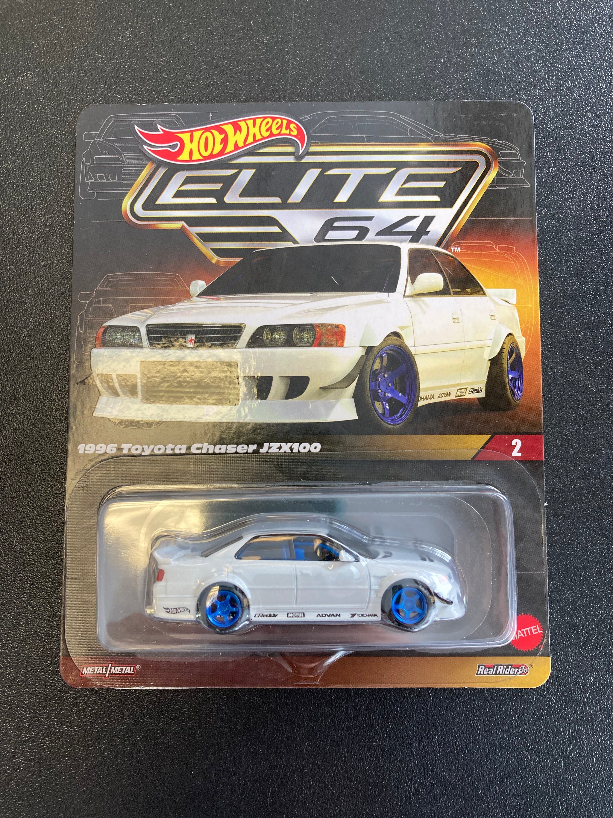 HOT WHEELS ELITE 64 1996 Toyota Chaser JZX100 – Hitchhiker Toys