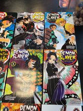 Load image into Gallery viewer, DEMON SLAYER Kimetsu No Yaiba Manga Set Books 1-10
