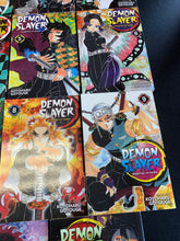 Load image into Gallery viewer, DEMON SLAYER Kimetsu No Yaiba Manga Set Books 1-10
