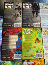 Load image into Gallery viewer, DEMON SLAYER Kimetsu No Yaiba Manga Set Books 1-10

