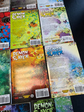 Load image into Gallery viewer, DEMON SLAYER Kimetsu No Yaiba Manga Set Books 1-10
