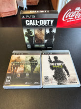Load image into Gallery viewer, PLAYSTATION 3 PS3 CALL OF DUTY MODERN WARFARE TRILOGY  PREOWNED TESTED WORKS NO MANUALS
