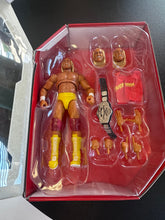Load image into Gallery viewer, Mattel WWE Ultimate Hulk Hogan Hulkamania Preowned Figure
