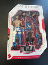 Load image into Gallery viewer, Mattel WWE Ultimate AJ Styles Phenomenal Forever Preowned Figure
