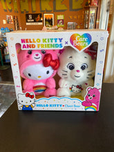 Load image into Gallery viewer, Hello Kitty &amp; Friends X Care Bears Set Of 2 Plushies

