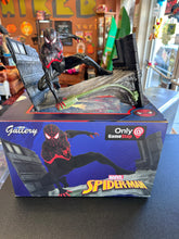 Load image into Gallery viewer, Diamond Gallery Marvel Spider-Man Miles Morales PVC Diorama GameStop Preowned
