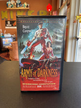 Load image into Gallery viewer, Army Of Darkness Collectors Edition VHS Preowned
