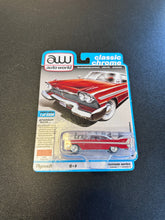 Load image into Gallery viewer, Auto World Classic Chrome 1958 Plymouth Belvedere 1:64 Scale
