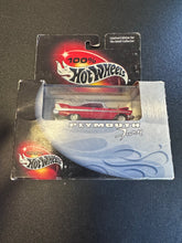 Load image into Gallery viewer, 100% Hot Wheels 1957 Plymouth Fury 1:64 Scale Box Damage
