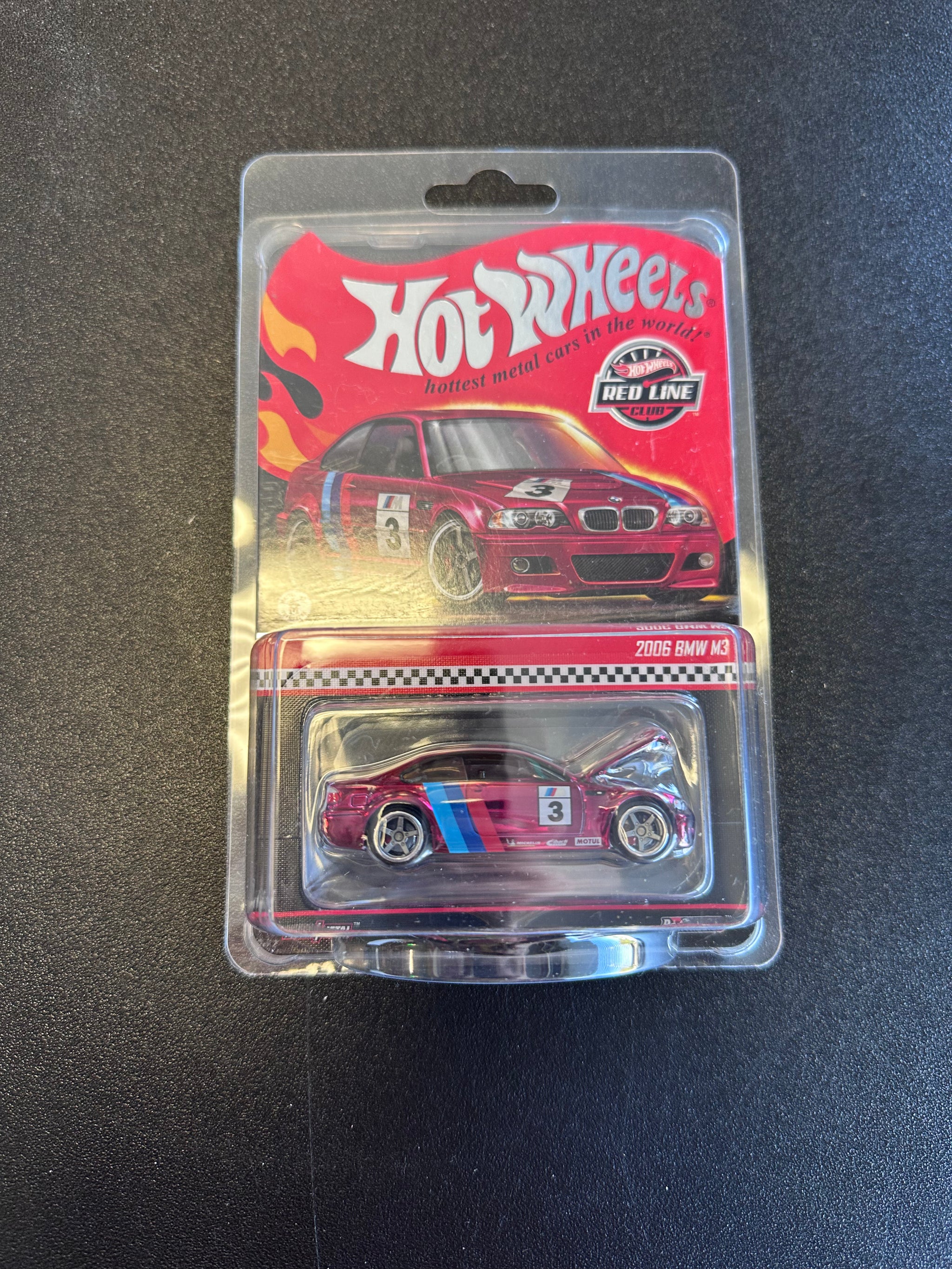 ホットウィール レッドラインクラブ・エクスクルーシブ - 2006  M3 Mattel Creations Hot Wheels Red Line Club 2006 BMW M3 – Hitchhiker