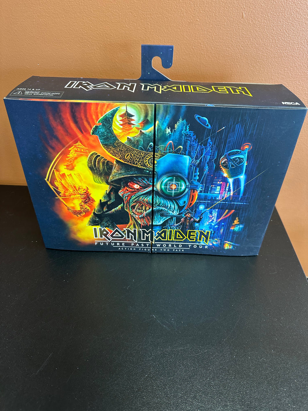 NECA IRON MAIDEN FUTURE PAST WORLD TOUR ACTION FIGURE TWO PACK