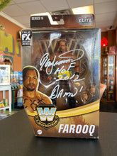 Load image into Gallery viewer, Mattel WWE Legends Elite Series 16 Farooq SIGNED Action Figure

