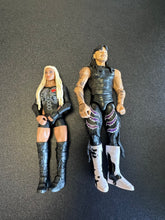 Load image into Gallery viewer, Mattel WWE Main Event Showdown Series 25 Liv Morgan &amp; Dirty Dom Mysterio (Incomplete)
