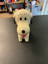 Load image into Gallery viewer, “Snoopy Peanuts” Beagle Dog Ceramic Bank
