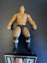 Load image into Gallery viewer, Jakks Pacific WrestleMania XV 2 Tuff 3 The Rock &amp; Owen Hart w/ Stands
