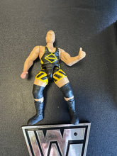 Load image into Gallery viewer, Jakks Pacific WrestleMania XV 2 Tuff 3 The Rock &amp; Owen Hart w/ Stands
