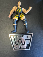 Load image into Gallery viewer, Jakks Pacific WrestleMania XV 2 Tuff 3 The Rock &amp; Owen Hart w/ Stands
