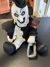 Load image into Gallery viewer, SPENCER’S TERRIFIER ART THE CLOWN 8” POSEABLE PLUSH
