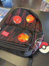 Load image into Gallery viewer, Pokémon Charmander Evolutions Flames Backpack NWOT
