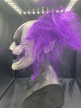 Load image into Gallery viewer, Oktober Studios Purple Carousel Clown Mask
