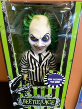 Load image into Gallery viewer, MEZCO MDS MEGA SCALE BEETLEJUICE TALKING DOLL
