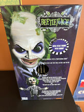 Load image into Gallery viewer, MEZCO MDS MEGA SCALE BEETLEJUICE TALKING DOLL
