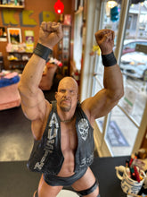 Load image into Gallery viewer, PCS STONE COLD STEVE AUSTIN STATUE PREOWNED DAMAGED READ
