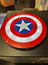 Load image into Gallery viewer, Marvel Captain America Light Up Shield with Sound Preowned
