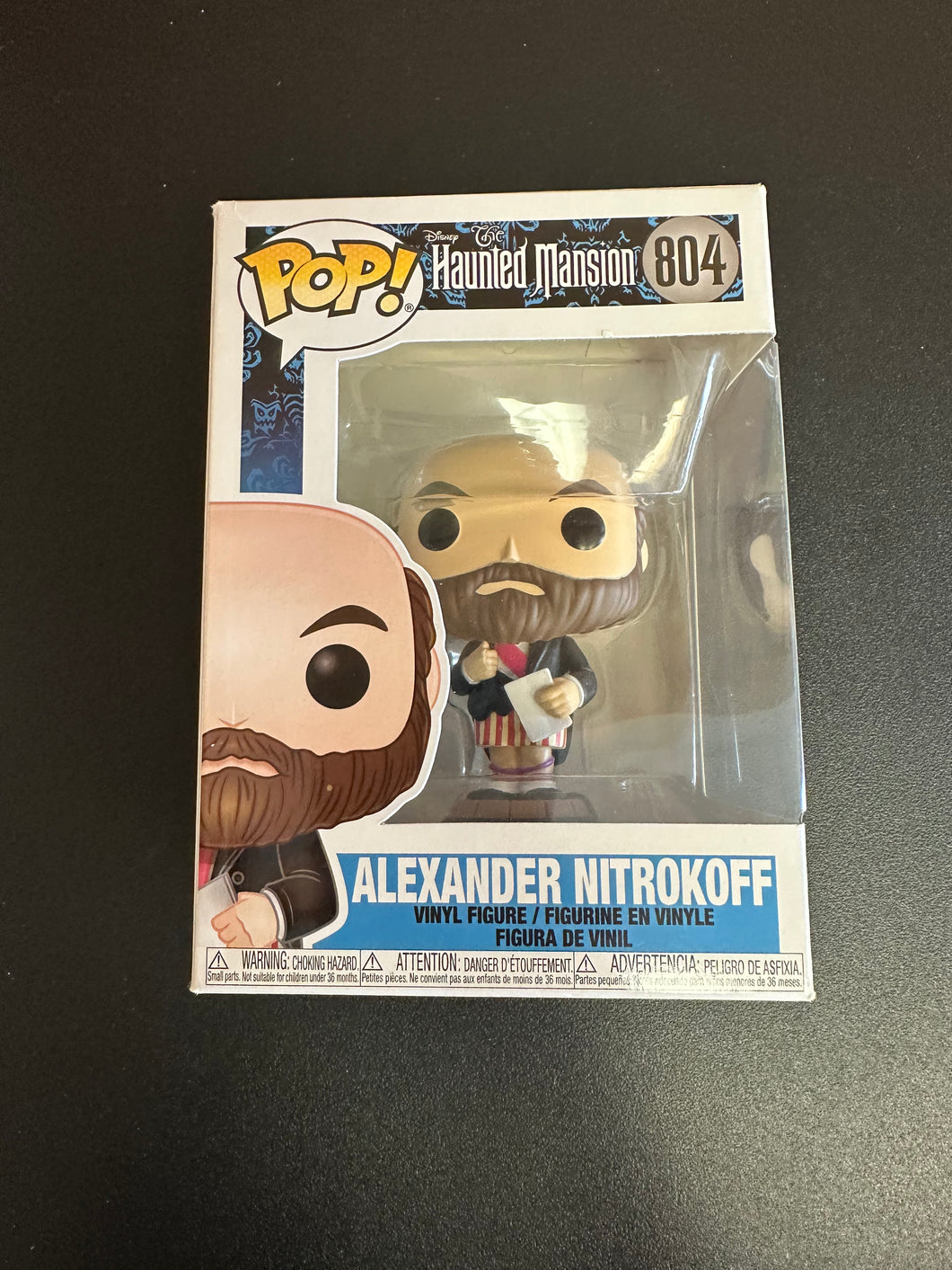 FUNKO POP HAUNTED MANSION ALEXANDER NITROKOFF 804