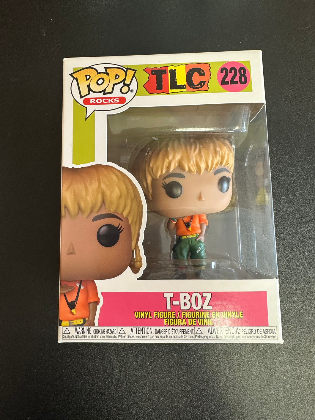 FUNKO POP ROCKS TLC T-BOZ 228