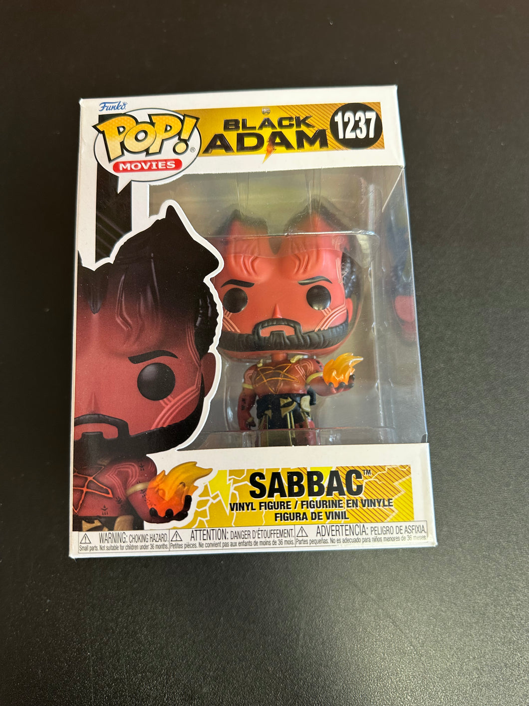 FUNKO POP DC BLACK ADAM SABBAC 1237