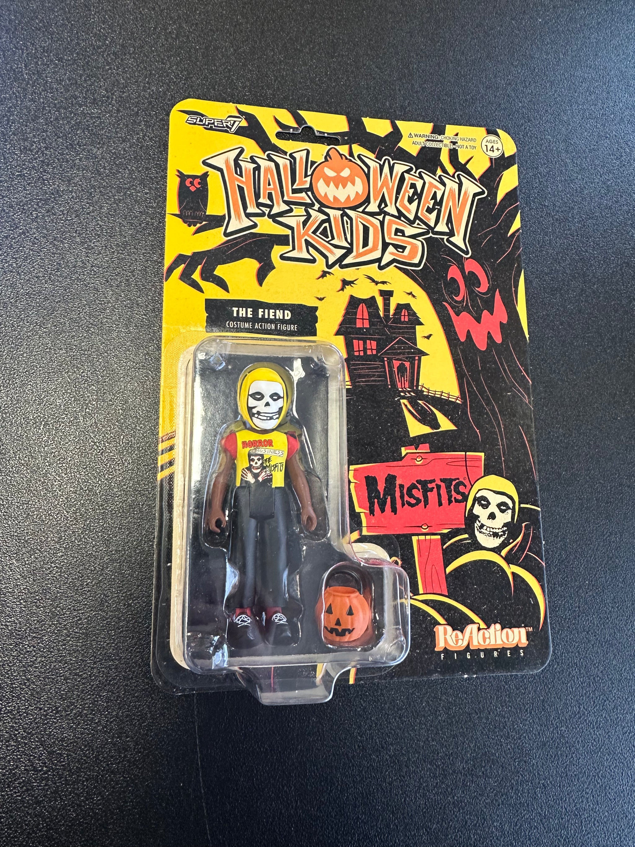 Super7 Reaction Halloween Kids Misfits The Fiend Action Figure