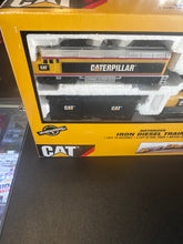 Load image into Gallery viewer, Equipped Play CAT Motorizied Iron Diesel Train Preowned Works!
