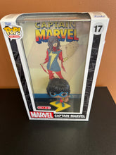 Load image into Gallery viewer, FUNKO POP MARVEL COMIC COVERS CAPTAIN MARVEL 17 DMG

