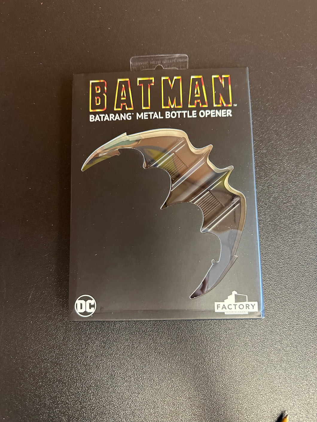 BATMAN(1989) BATARANG METAL BOTTLE OPENER